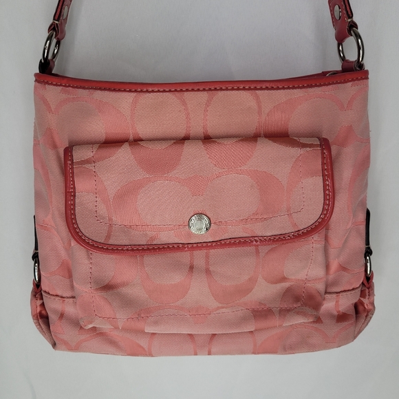 Coach Pink cross shoulder bag - Picture 1 of 14